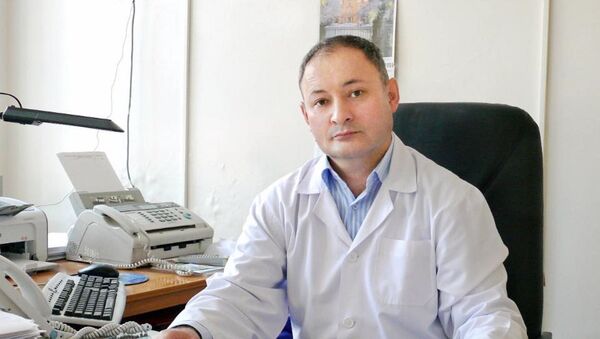 Директор Национального научного центра фтизиопульмонологии Малик Аденов - Sputnik Казахстан