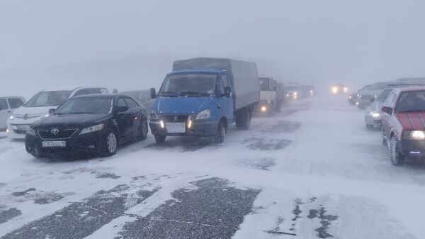 Двойная месячная норма снега выпала в некоторых районах СКО за буранные сутки - Sputnik Қазақстан