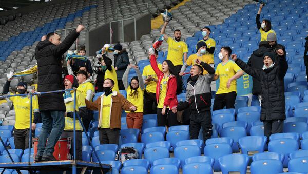 Поддержать тренировку Астаны пришли фанаты столичного клуба  - Sputnik Казахстан