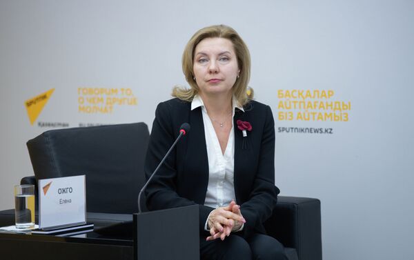 Директор общественного фонда Социальная динамика Елена Ожго - Sputnik Казахстан