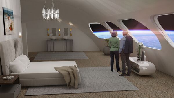 Номер Luxury Villa в космическом отеле Voyager Station  - Sputnik Казахстан