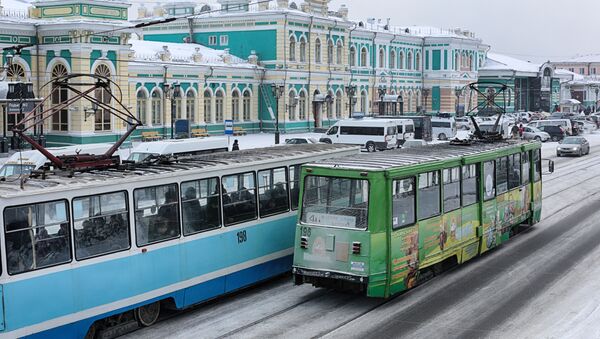 Трамваи в Иркутске - Sputnik Казахстан