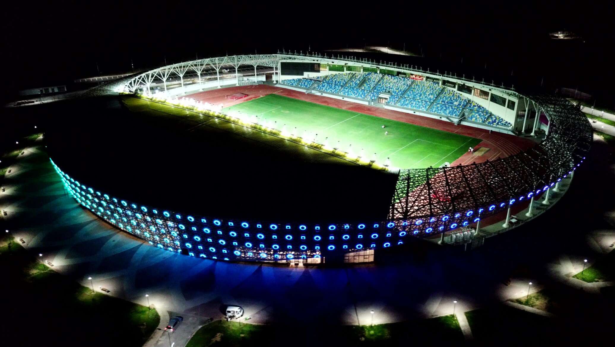 Стадионы казахстана