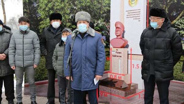  Памятник герою Газизу Байтасову установят в Таразе - Sputnik Казахстан