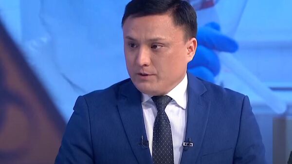 Официальный представитель комитета санитарно-эпидемиологического контроля Ержан Байтанаев - Sputnik Казахстан