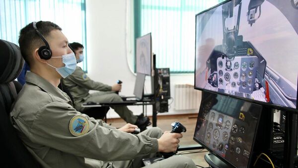Тренажерный комплекс Виртуальный аэродром - Sputnik Казахстан