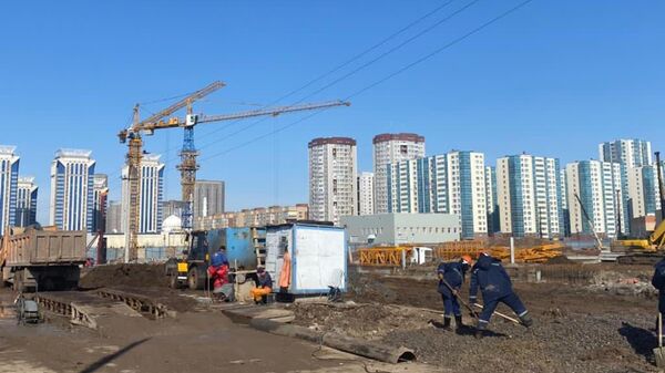 Строительство в Нур-Султане - Sputnik Казахстан