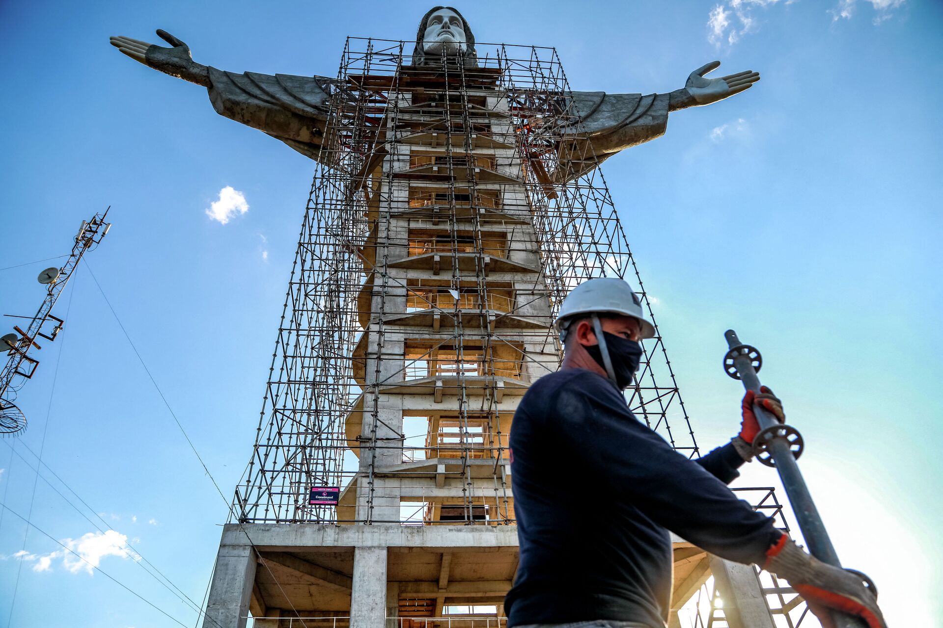 В Бразилии появится статуя Христа выше существующей - Sputnik Казахстан, 1920, 12.04.2021