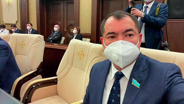 Депутат мажилиса Максат Раманкулов - Sputnik Казахстан