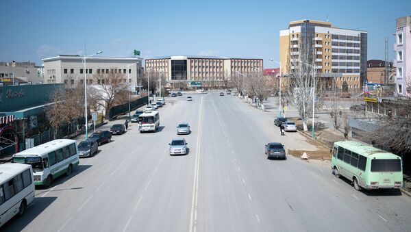 Вид на улицу Казыбек би в Кызылорде  - Sputnik Казахстан