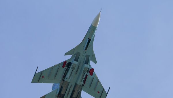 Истребитель-бомбардировщик Су-30 - Sputnik Казахстан