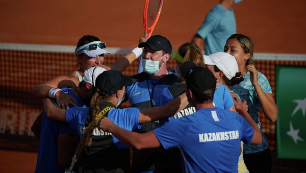 Сборная Казахстана по теннису одержала историческую победу над Аргентиной - Sputnik Казахстан
