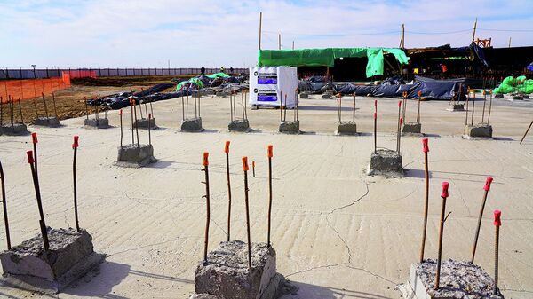 Строительство многофункционального туристического комплекса на территории СЭЗ Астана - новый город - Sputnik Казахстан