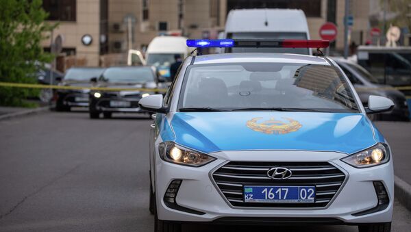 Полицейское авто - Sputnik Казахстан