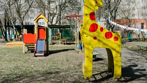 Работа дежурного детского сада, архивное фото - Sputnik Казахстан