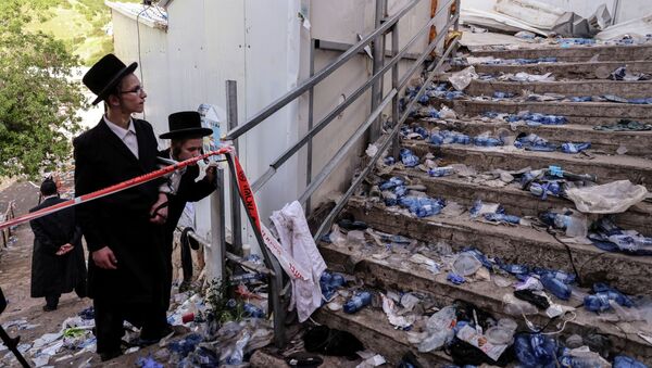 Почти 40 человек погибли при обрушении трибун на религиозном празднике в Израиле - Sputnik Казахстан