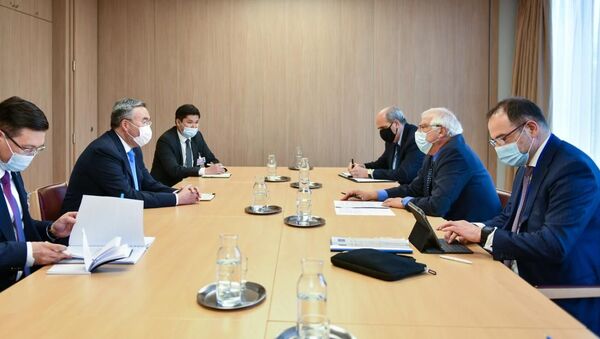Глава МИД встретился с Верховным представителем ЕС по иностранным делам и вопросам безопасности Жозепом Борреллом - Sputnik Казахстан