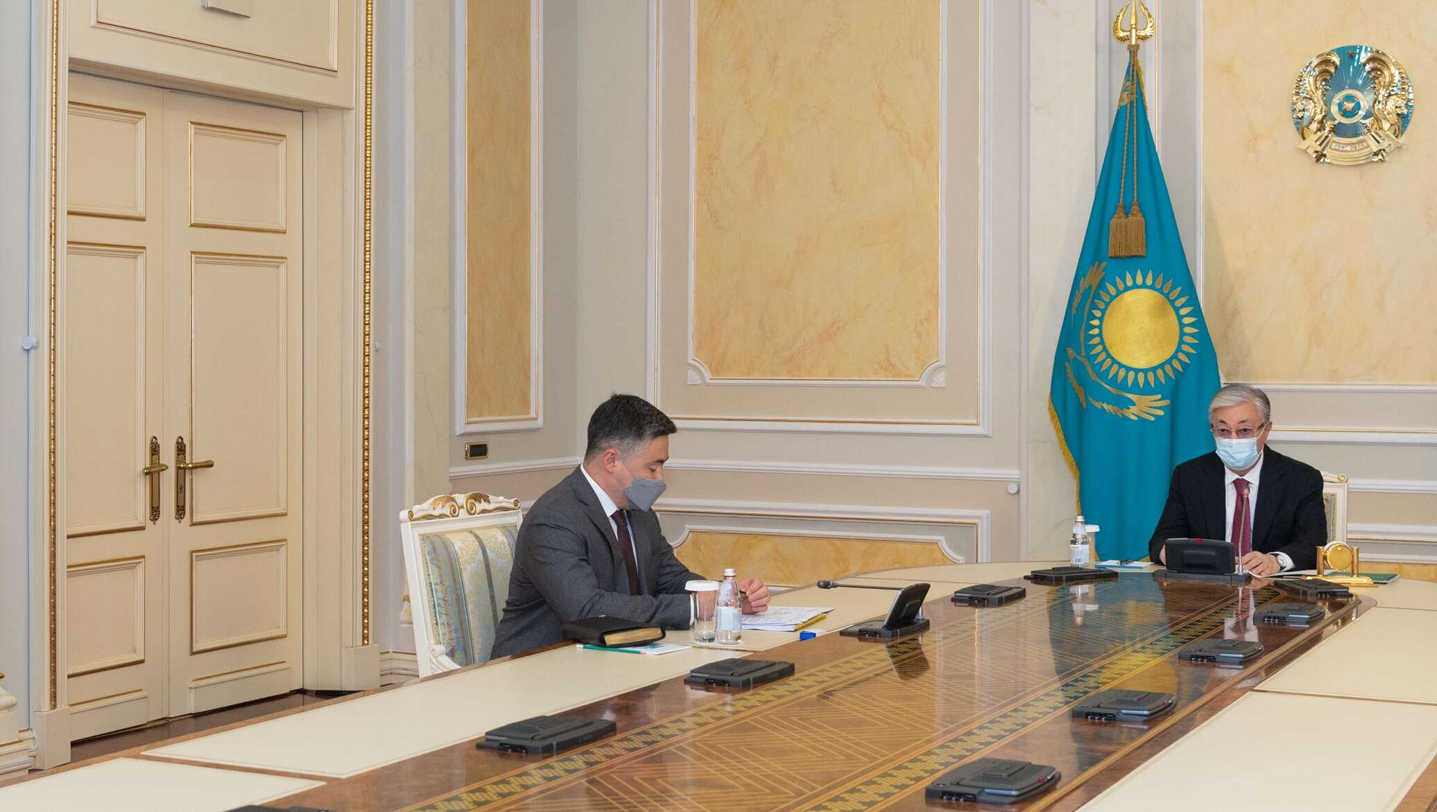 Председатель национального банка Казахстана 2024. Национальный архив РК.