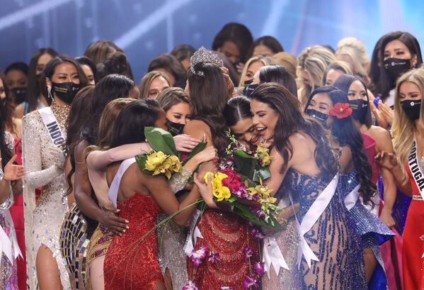 Победительница конкурса красоты Мисс Вселенная-2021 из Мексики Андреа Меса  - Sputnik Казахстан