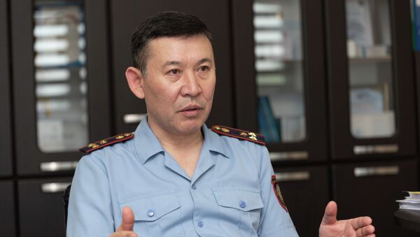 Заместитель председателя комитета административной полиции МВД Казахстана Жандос Мураталиев - Sputnik Казахстан