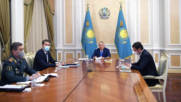 Назарбаев провел заседание Совета безопасности - Sputnik Казахстан