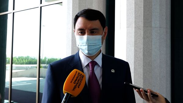 Министр финансов Ерулан Жамаубаев  - Sputnik Казахстан