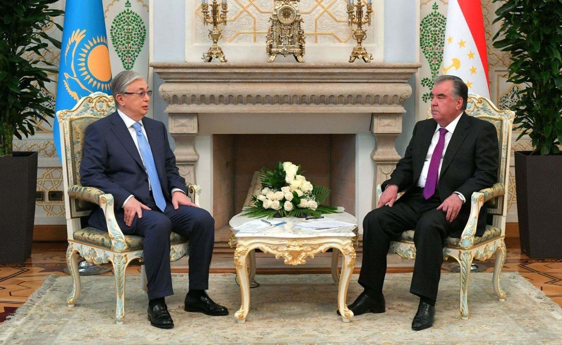 Токаев: провел плодотворные переговоры с президентом Таджикистана Рахмоном - Sputnik Казахстан, 1920, 20.05.2021