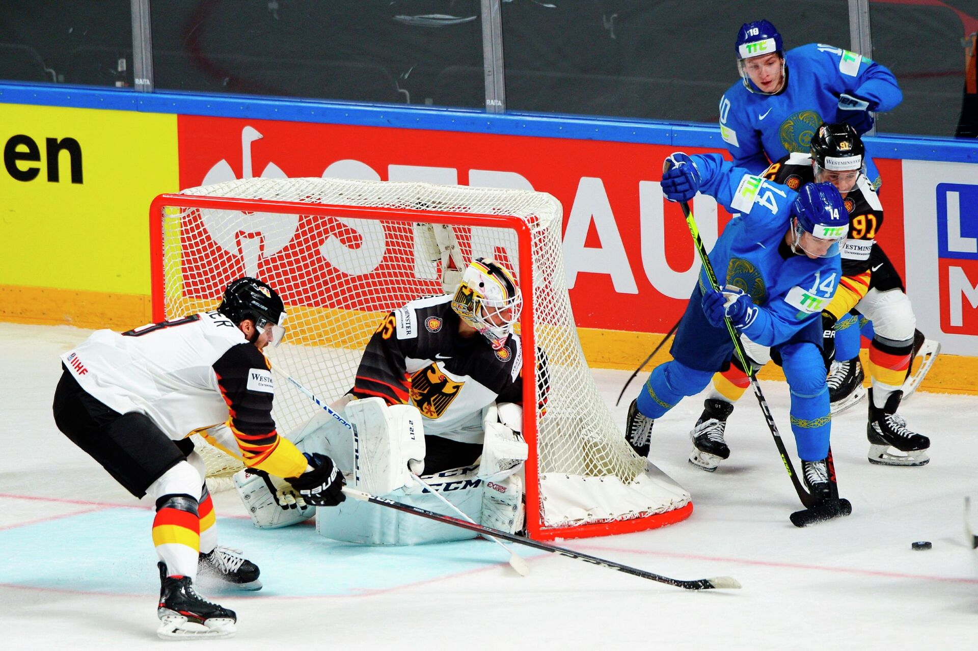 Еще одна сенсация: сборная Казахстана по хоккею одержала волевую победу над Германией - Sputnik Казахстан, 1920, 26.05.2021