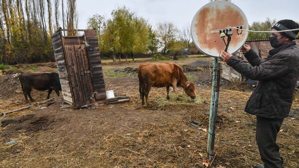 Уличный туалет, архивное фото - Sputnik Казахстан