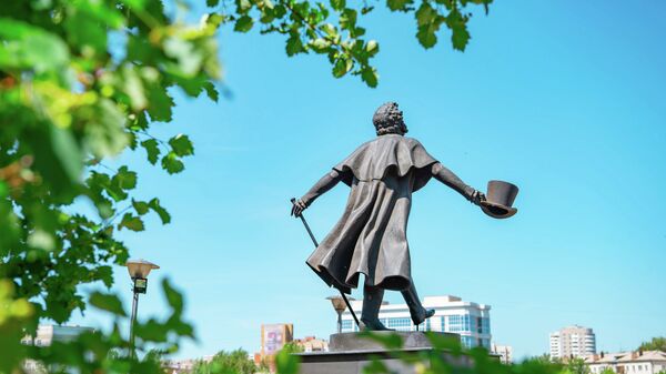 Памятник Александру Сергеевичу Пушкину в Нур-Султане - Sputnik Казахстан