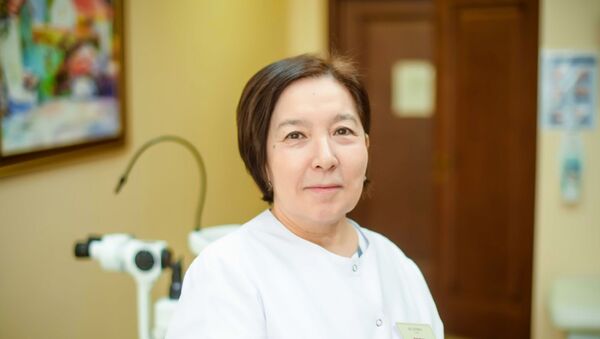 Врач-офтальмолог Магрипа Кожакбаева - Sputnik Казахстан