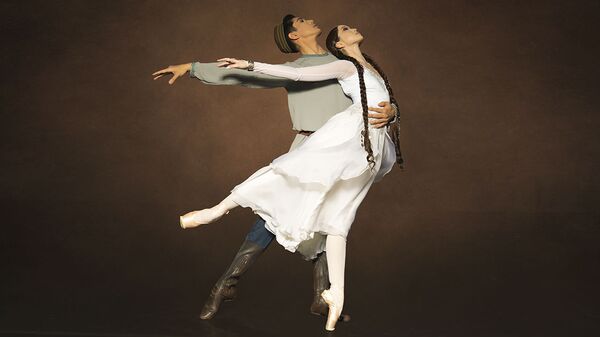 Артисты балета в постановке Козы-Корпеш - Баян-Сулу в Астане - Sputnik Казахстан