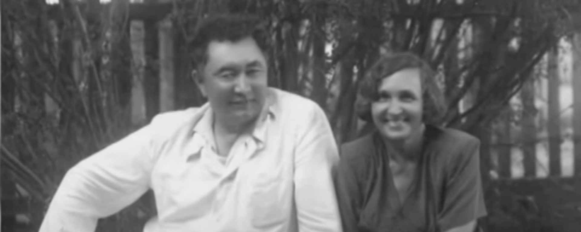 Каныш Сатпаев и его жена Таисия Кошкина - Sputnik Казахстан, 1920, 16.06.2021