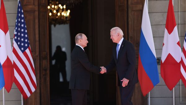 Встреча президентов России и США В. Путина и Дж. Байдена в Женеве - Sputnik Қазақстан
