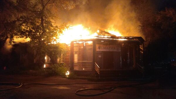 Швейный салон Просто Мария сожгли в центре Павлодара - Sputnik Казахстан