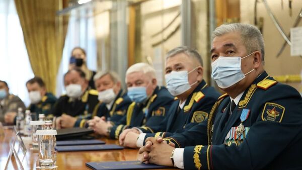 Аппаратное совещание в министерстве обороны Казахстана - Sputnik Казахстан
