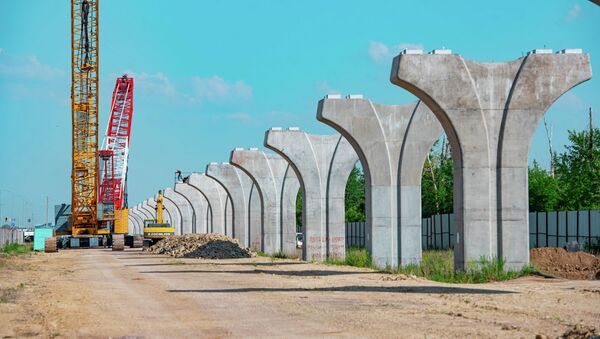 В Нур-Султане начались строительные работы на Астана LRT - Sputnik Қазақстан