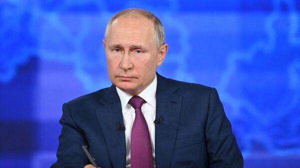 Прямая линия с президентом РФ Владимиром Путиным - Sputnik Қазақстан