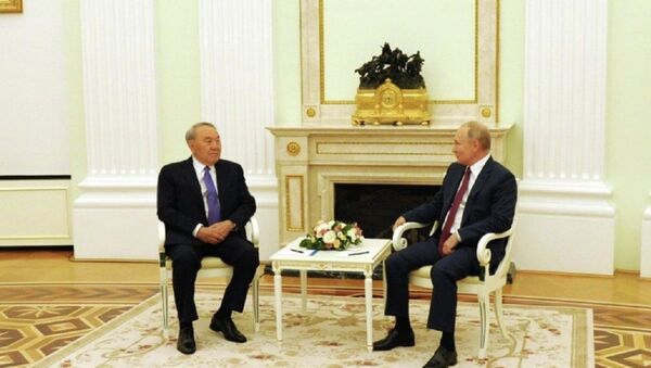 Встреча Назарбаева и Путина в Кремле - Sputnik Казахстан