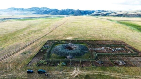 Раскопки археологического комплекса, архивное фото - Sputnik Казахстан
