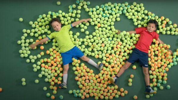 Юные теннисисты представили казахстанских участников Олимпиады - Sputnik Казахстан
