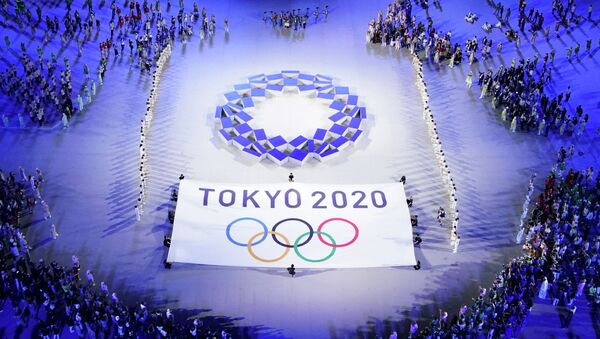 На церемонии открытия Олимпиады в Токио  - Sputnik Казахстан