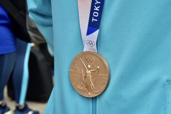 Бронзовая медаль Олимпийских Игр в Токио - Sputnik Казахстан