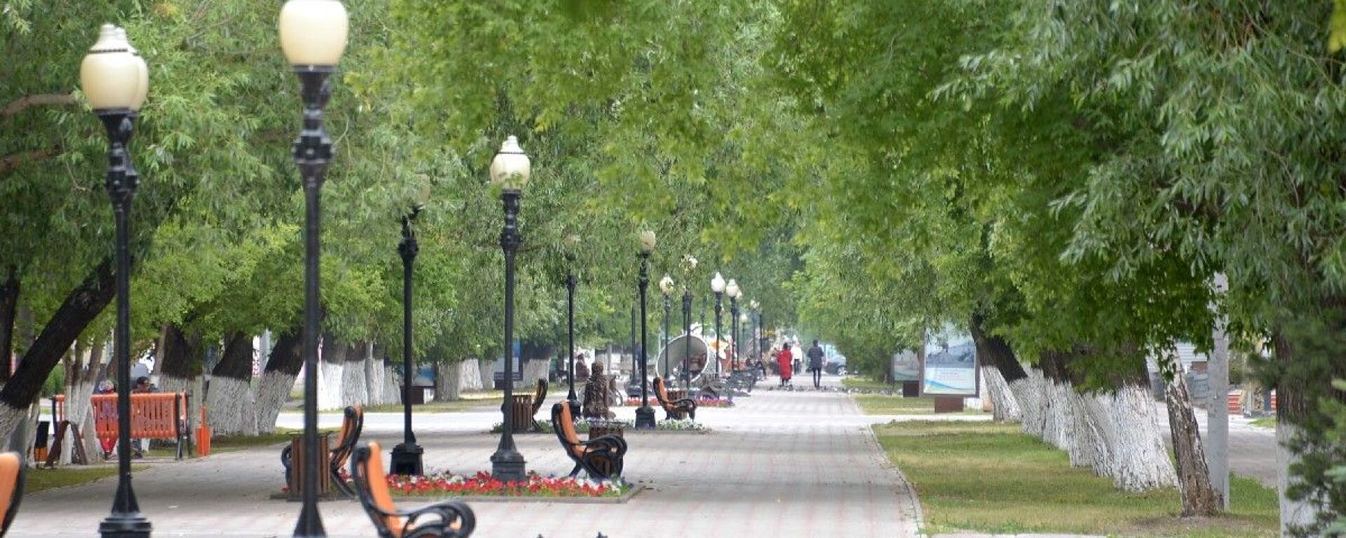Улица Конституции в Петропавловске - Sputnik Казахстан, 1920, 09.08.2021