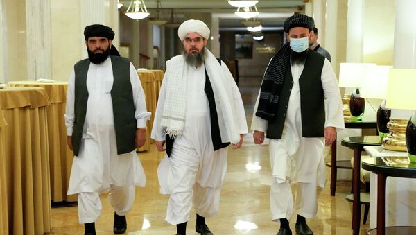 Делегация Талибана на переговорах в Москве  - Sputnik Казахстан