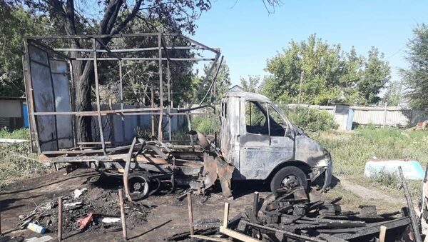 Трое детей сожгли дотла ГАЗель - Sputnik Казахстан