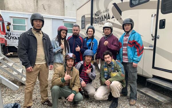 Каскадерская группа Nomad Stunts на съемках  - Sputnik Казахстан