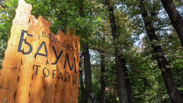 Рощу Баума в Алматы часто ошибочно называют рощей Баумана. Это одна из самых старых и больших парковых зон, расположенная в северной части города Алматы - Sputnik Қазақстан