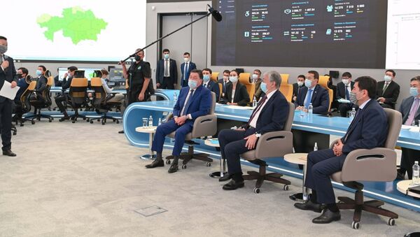 Президент посетил Офис цифрового правительства - Sputnik Казахстан