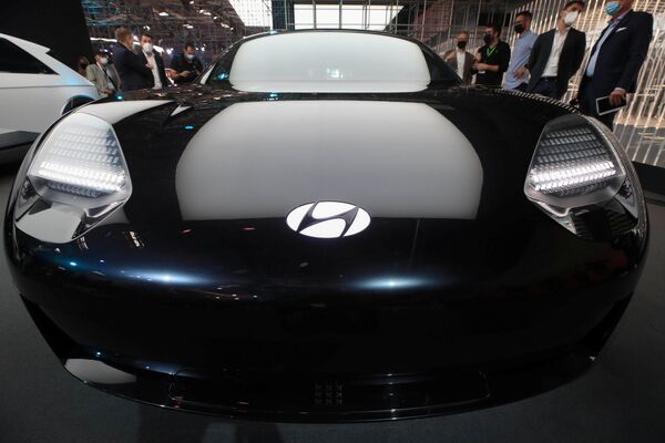 Концепт-кар Hyundai Ioniq 6 на Международном Мюнхенском автосалоне - Sputnik Казахстан